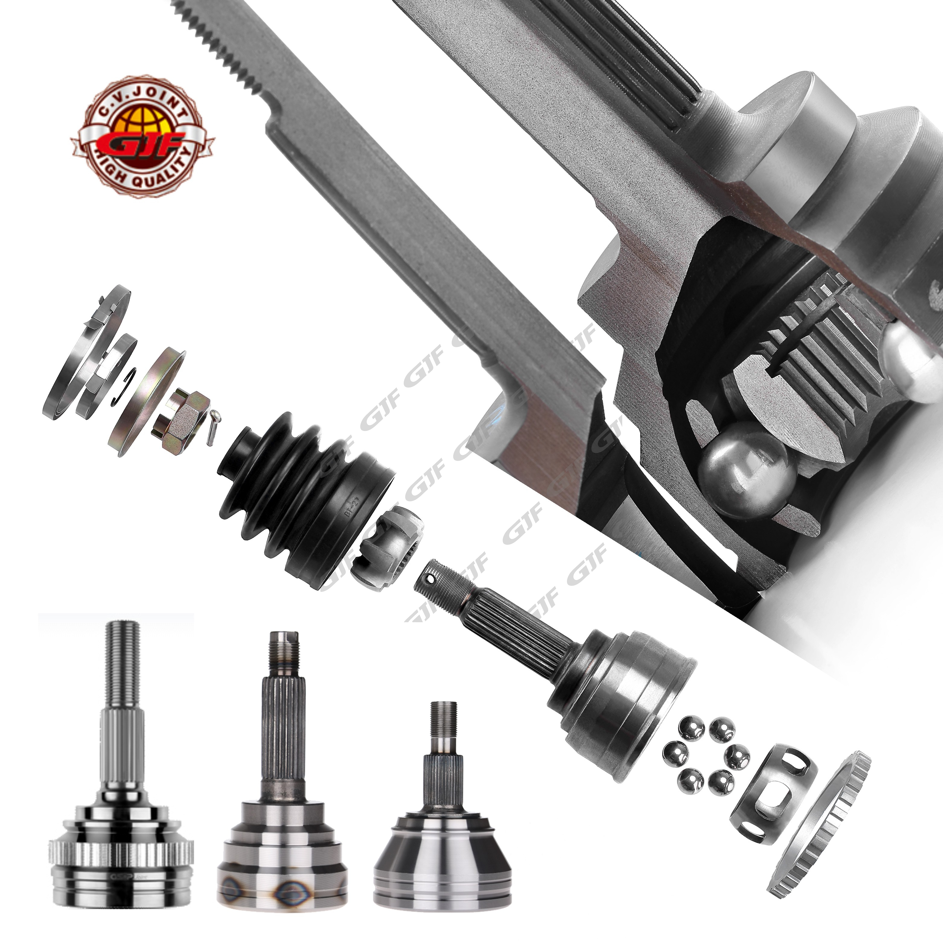 43420-02660 Auto CV Axle Shaft For Toyota Corolla Levin ZRE151