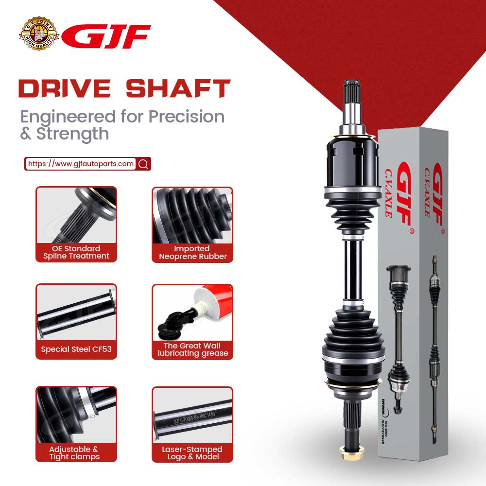 GJF Auto Transmission Parts CV Axle CV Joint CV Boot