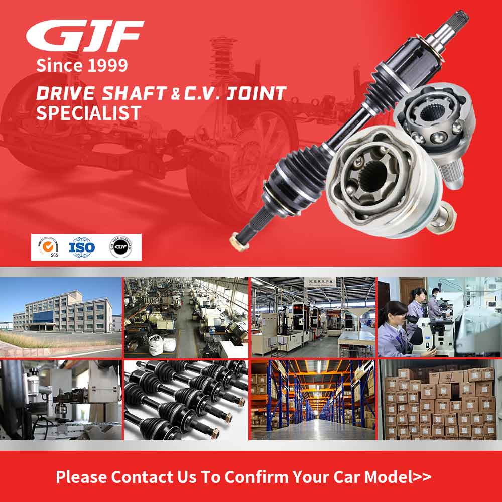 GJF Auto Parts CV Joint for 95% Vehicle Model Coverage