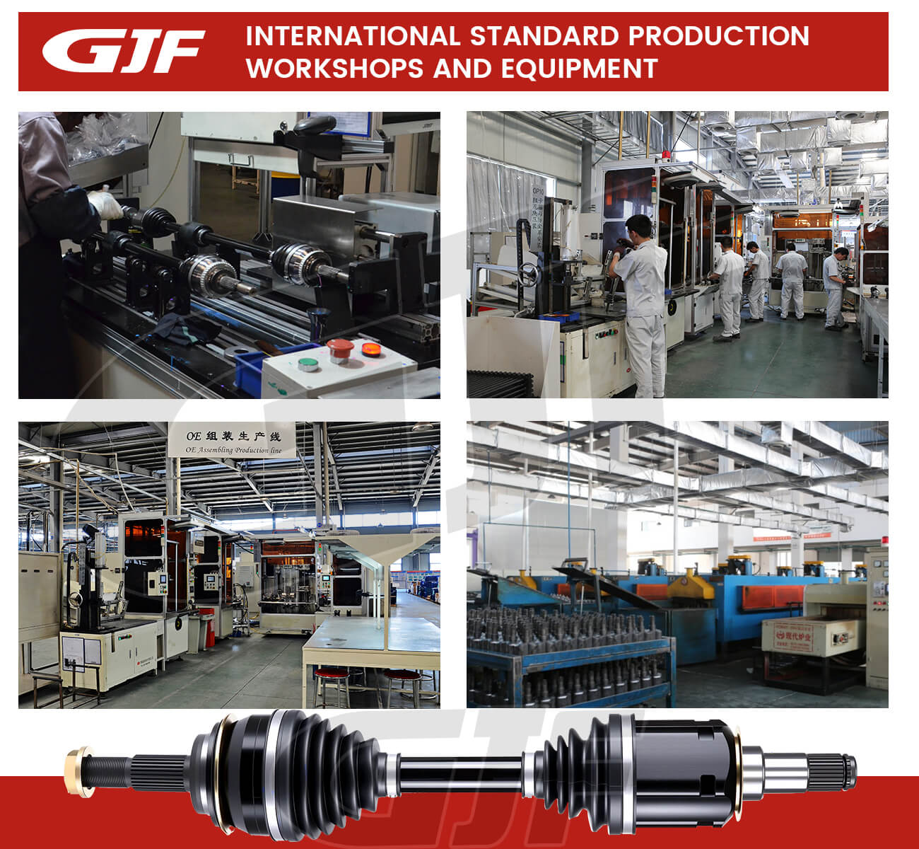 About GJF CV Joint-High-Quality Auto Parts for Global Vehicles - GJF Auto Parts